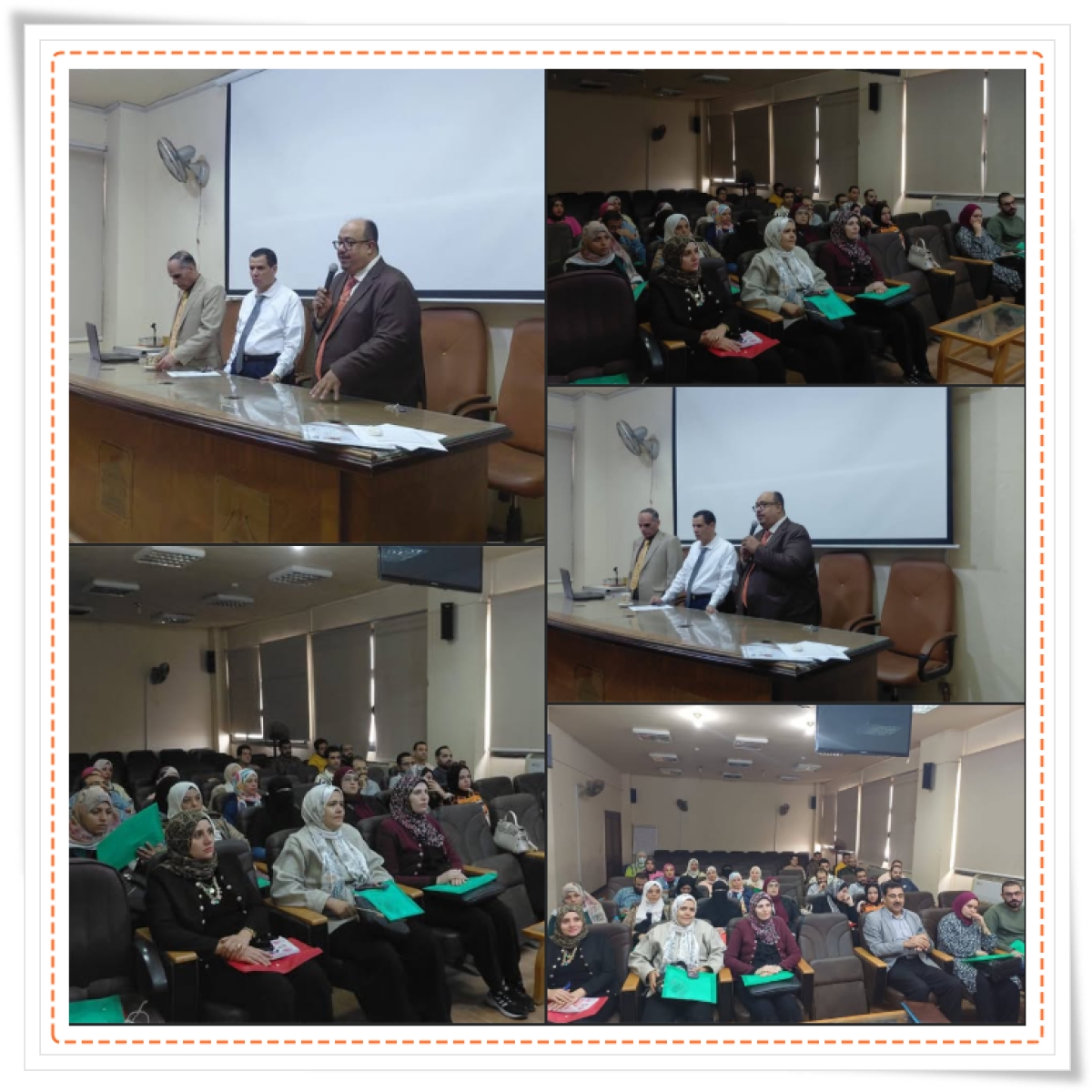 فعاليات دورة اعداد المعلم الجامعي رقم 123