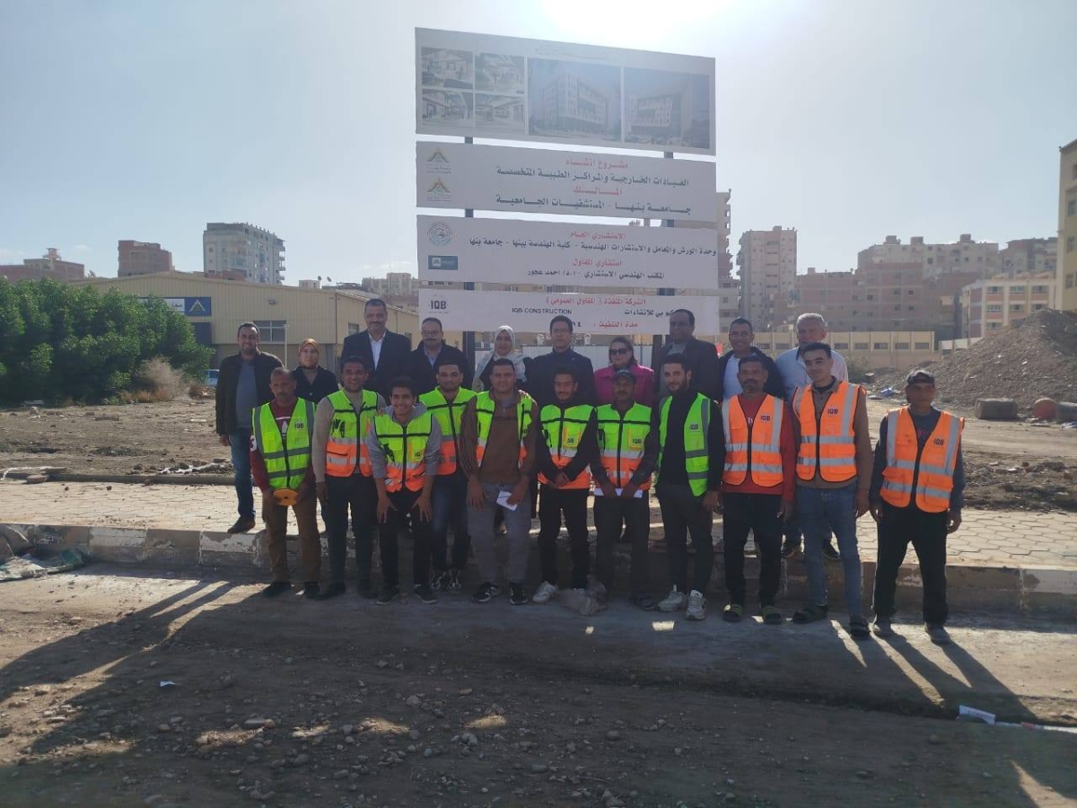 في جولة موسعة: رئيس جامعة بنها يتفقد المنشآت الجديدة بكفر سعد