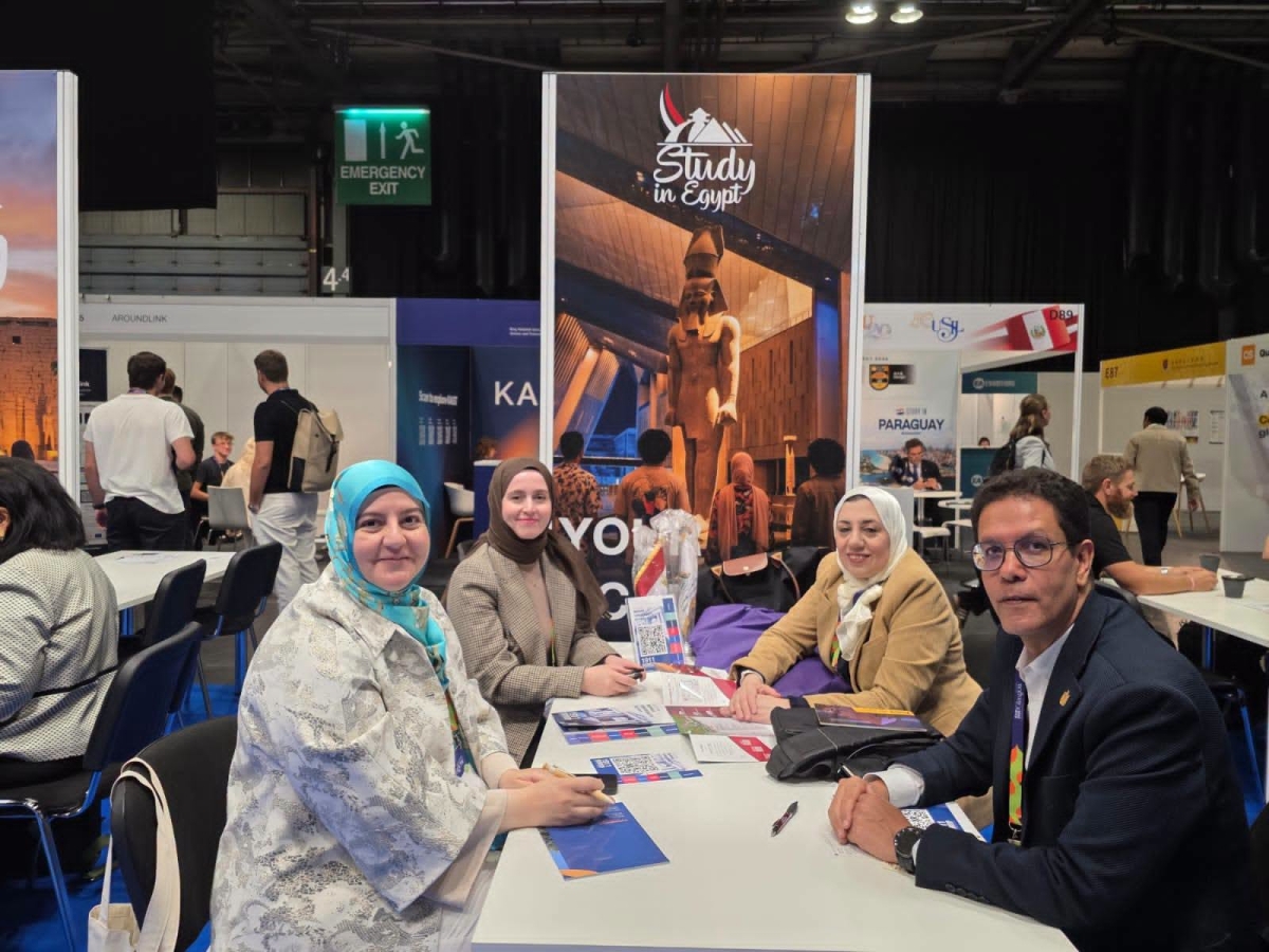جامعة بنها تشارك في مؤتمر ومعرض «EAIE 2026» بجلاسكو لتعزيز حضورها الدولى وتوسيع شراكاتها الأكاديمية والبحثية