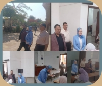 نائب رئيس جامعة بنها للدراسات العليا تتفقد سير امتحانات الفصل الدراسي الثاني بكلية التربية
