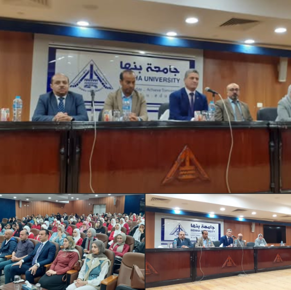 "الشباب والاستدامة البيئية: تحديات وفرص في ظل التحول الرقمي " ندوة بجامعة بنها