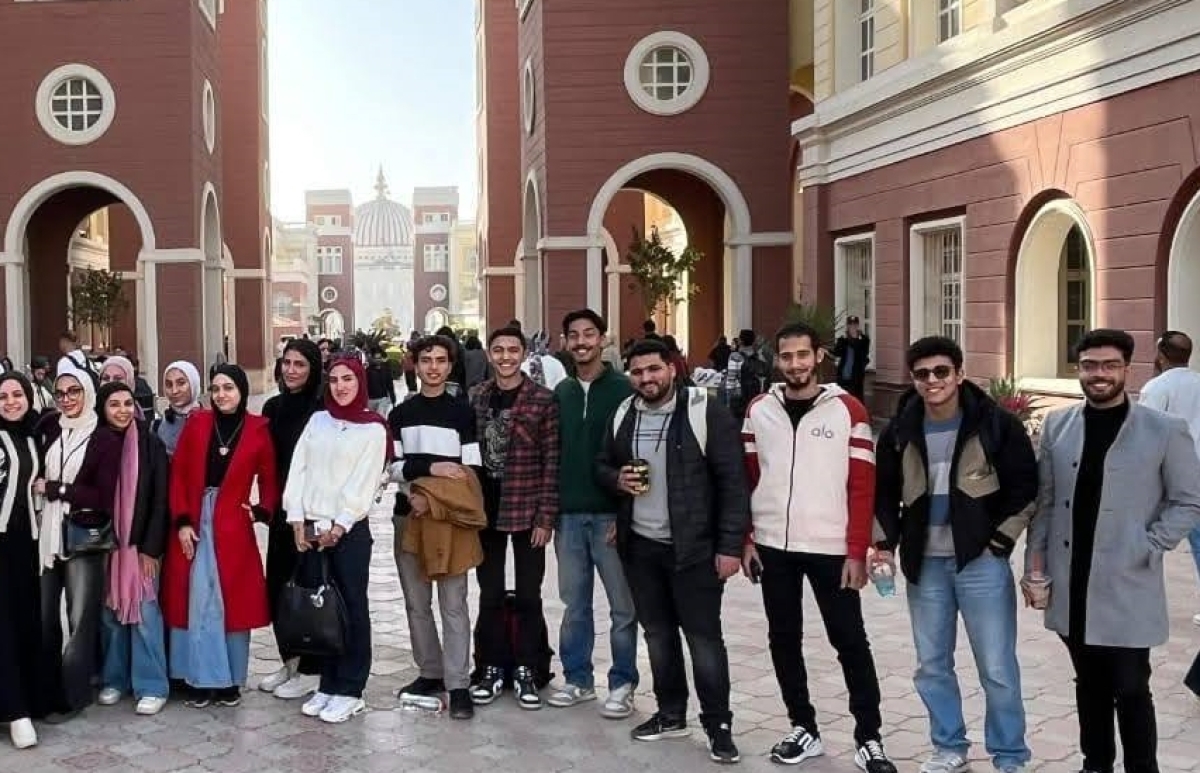 جامعة بنها تشارك في فعاليات المعسكر التدريبي "ايناكتس" بالجامعة البريطانية