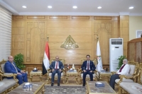 رئيس جامعة بنها يستقبل نائب رئيس جامعة الفارابي العراقية لبحث التعاون العلمي والبحثي