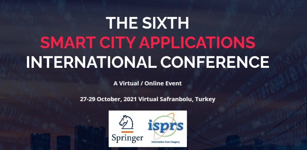 إعلان عن مؤتمر THE SIXTH SMART CITY APPLICATIONS INTERNATIONAL CONFERENCE